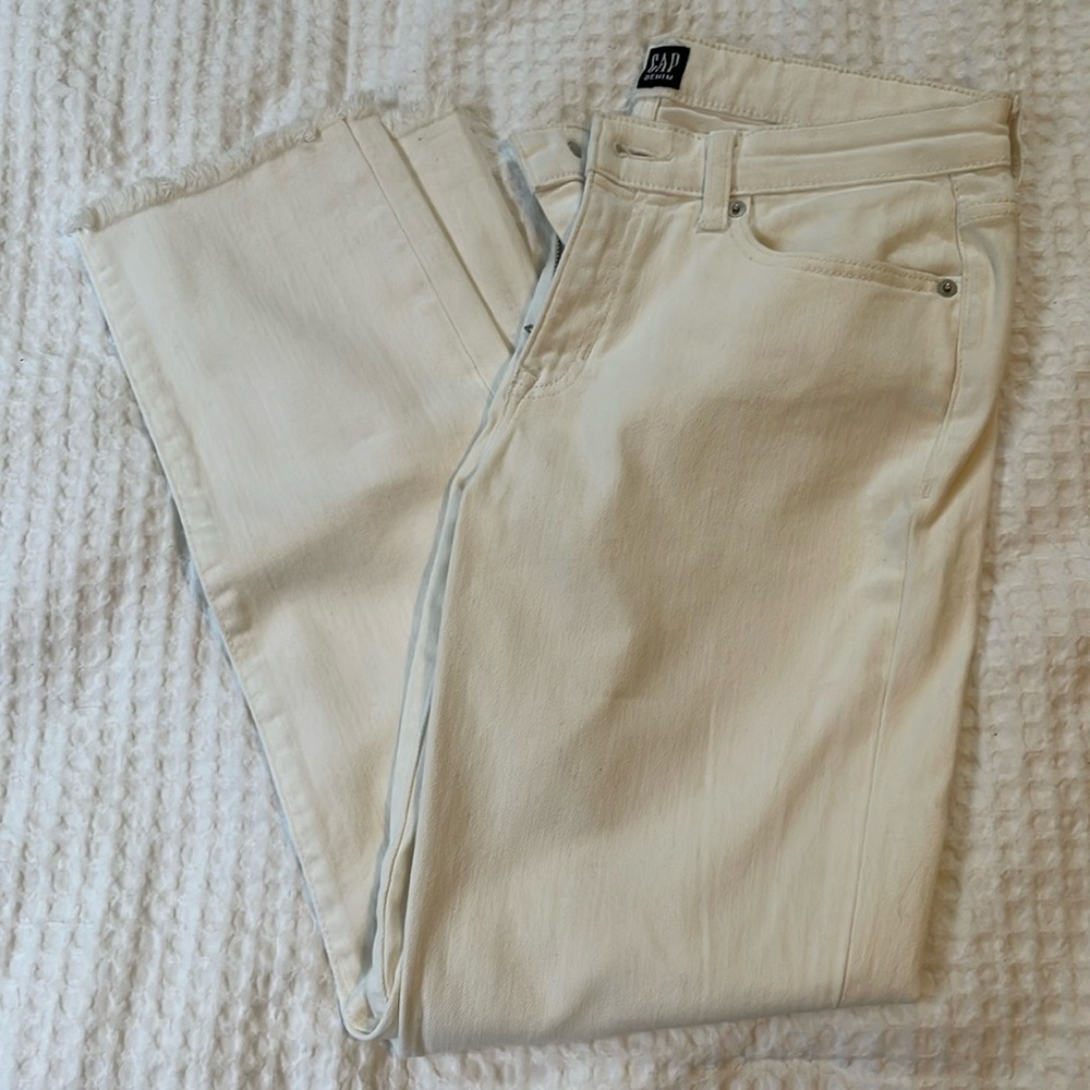Gap White Jeans